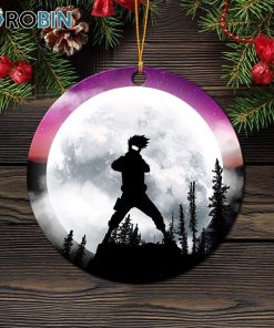 Kakashi Moon Night Circle Ornament – Christmas Decorations Kakashi Moon Night Circle Ornament – Christmas Decorations