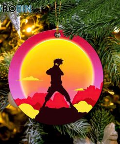 kakashi sunset christmas ornament 1 jutg9z