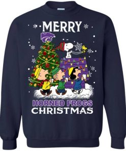 Kansas State Wildcats Friends Ugly Christmas Sweaters Snoopy Sweatshirt