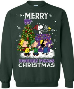kansas state wildcats friends ugly christmas sweaters snoopy sweatshirt 3 9vYgD