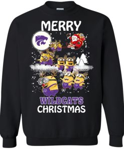 kansas state wildcats minion ugly christmas sweatshirt 3 roTV5