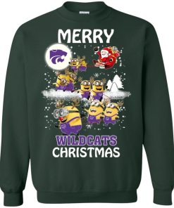 kansas state wildcats minion ugly christmas sweatshirt 4 KbQIQ