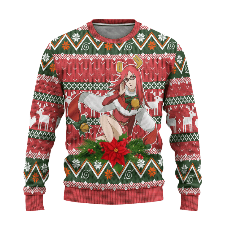 Karin Ugly Christmas Sweatshirt Custom Naruto Anime Xmas Gift