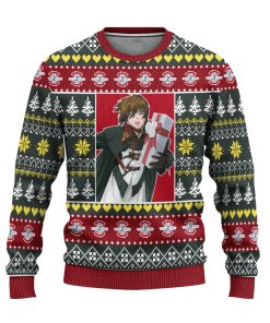 kira yamato anime ugly christmas sweatshirt custom gundam xmas gift 1 n28lgy