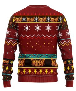 Kizz Ugly Christmas Sweatshirt Red- Kizz Ugly Christmas Sweatshirt Red-