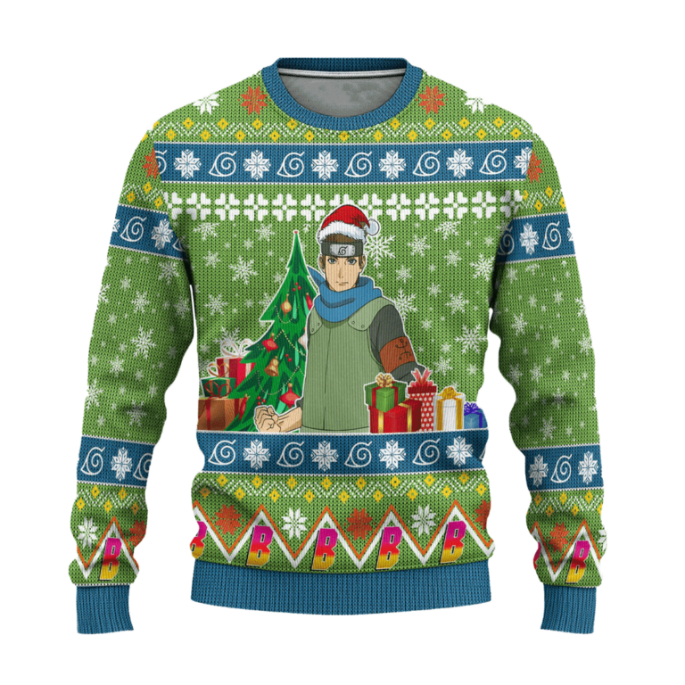 Konohamaru Sarutobi Anime Ugly Christmas Sweatshirt Custom Boruto Xmas Gift