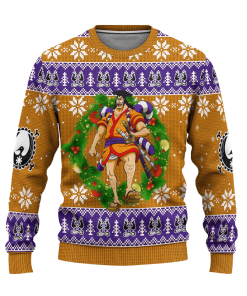 kozuki oden one piece anime ugly christmas sweatshirt xmas gift 1 KeXKo