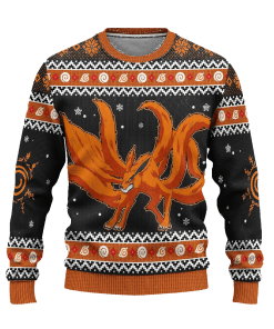 Kurama Naruto Anime Ugly Christmas Sweater Xmas Gift Kurama Naruto Anime Ugly Christmas Sweater Xmas Gift
