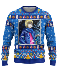 kurapika anime ugly christmas sweatshirt hunter x hunter xmas gift 1 lhpjV