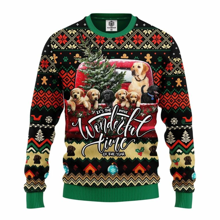 Labrador Retriever Ugly Christmas Sweatshirt