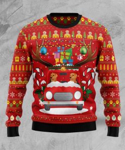 Labrador Retriever Ugly Christmas Sweatshirt, Sweater