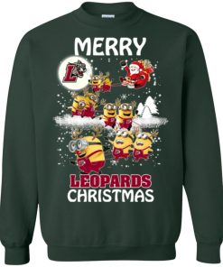 lafayette leopards minion ugly christmas sweatshirt 1 yv5Xs