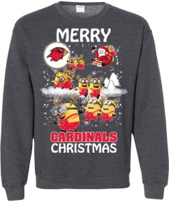 lamar cardinals minion ugly christmas sweater 1 TW6WV