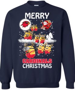 Lamar Cardinals Minion Ugly Christmas Sweater Lamar Cardinals Minion Ugly Christmas Sweater