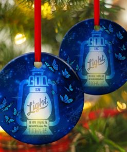 Lantern Lamp And Butterfly Circle Ornament Light In The Darkness Lantern Lamp And Butterfly Circle Ornament Light In The Darkness