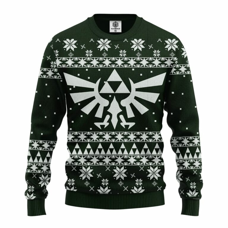 Legend Of Zelda Green Ugly Christmas Sweater
