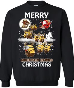 lehigh mountain hawks minion ugly christmas sweatshirt 1 TteJn