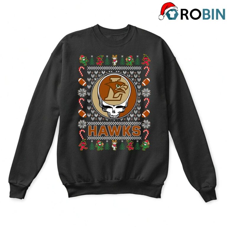 Lehigh Mountain Hawks X Grateful Dead Christmas Ugly Sweatshirt