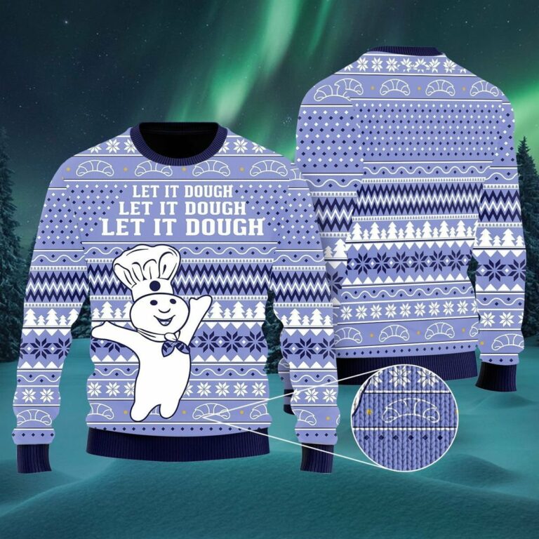 Let It Dough Ugly Christmas Sweatshirt, Sweater