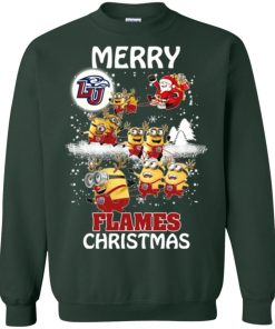 liberty flames minion ugly christmas sweatshirt 3 lI7DQ