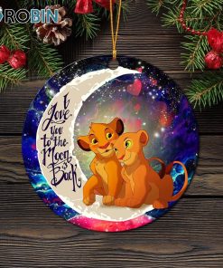 lion king simba nala love you to the moon galaxy christmas ornament 1 ktlnzy