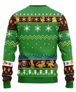 Lion King Simba Ugly Christmas Sweater Green Lion King Simba Ugly Christmas Sweater Green