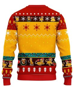 Lion King Simba Ugly Christmas Sweatshirt Yellow 2