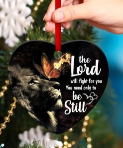 Lord Will Fight For You Special Heart Ornament Lord Will Fight For You Special Heart Ornament
