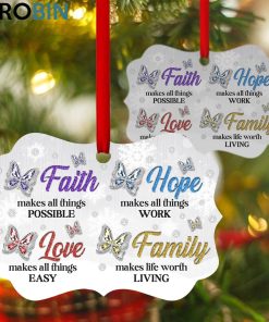 lovely butterfly ornament faith makes all things possible 1 qxmdvq