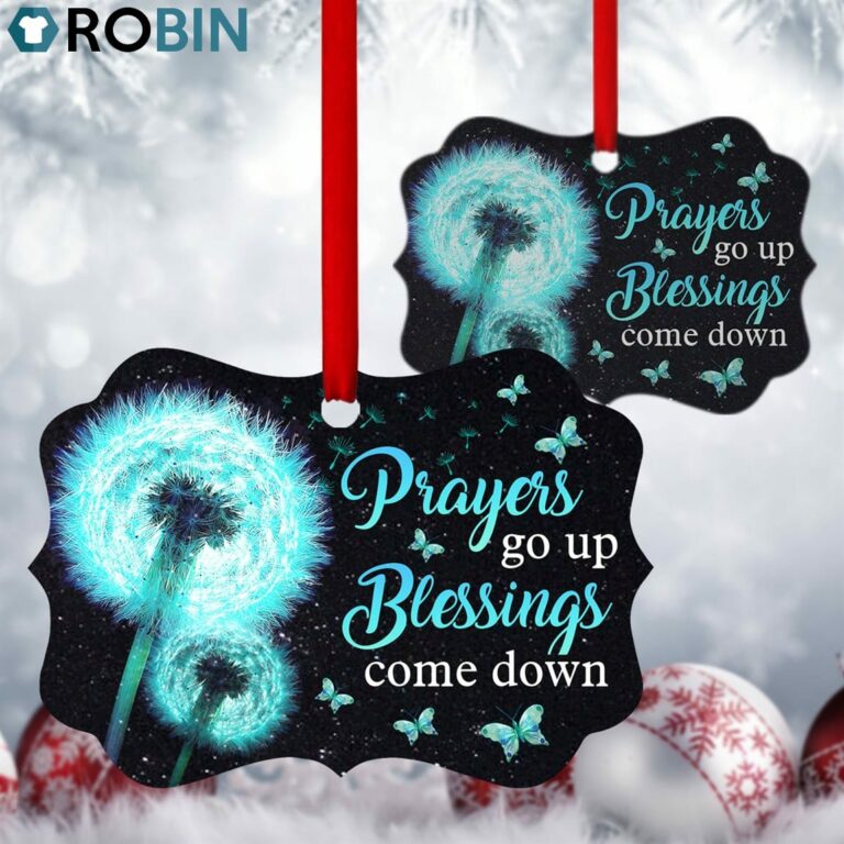 Lovely Dandelion Ornament – Prayers Go Up, Blessings Come Down