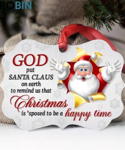 lovely santa claus ornament christmas is sposed to be a happy time 1 ksegif