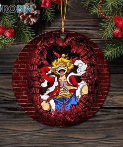 luffy gear 5 break wall ornament christmas decorations 1 o3van7