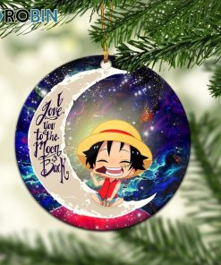 luffy one piece love you to the moon galaxy christmas ornament 1 ch6drb