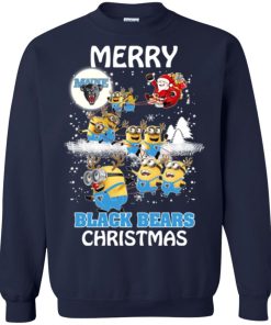 maine black bears minion ugly christmas sweatshirt 1 ibUE3