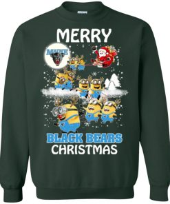 maine black bears minion ugly christmas sweatshirt 3 ILvar
