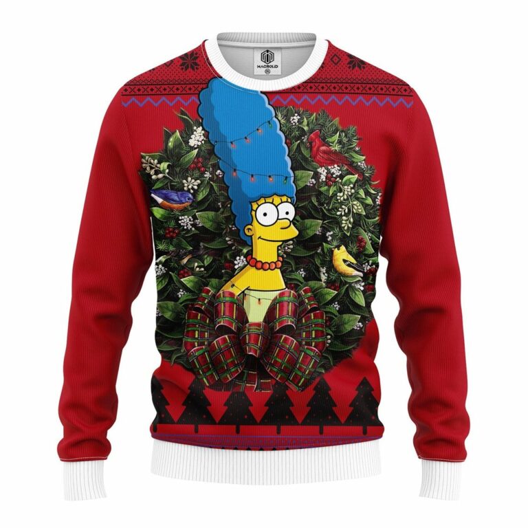 Marge Simpson The Simpsons Noel Mc Ugly Christmas Sweater
