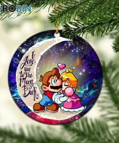 mario couple love you to the moon galaxy ornament christmas decorations 1 miiztg