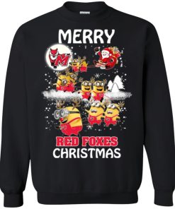 marist red foxes minion ugly christmas sweatshirt 4 xRmoR