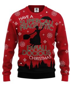 mary poppins ugly christmas sweatshirt 1 h45CV