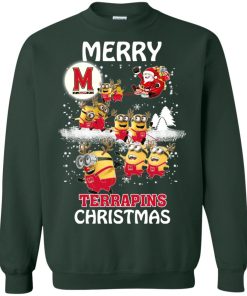 maryland terrapins minion ugly christmas sweater 4 Deuru