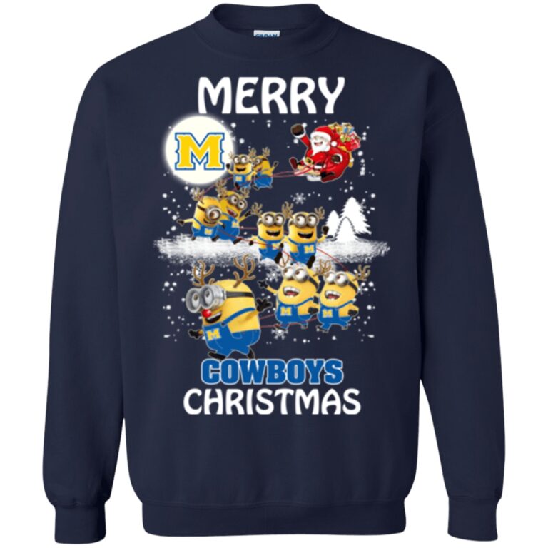 Mcneese State Cowboys Minion Ugly Christmas Sweatshirt