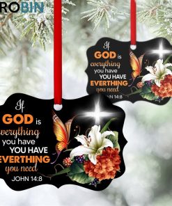 meaningful christian ornament having god means you have everything 1 sczdmv