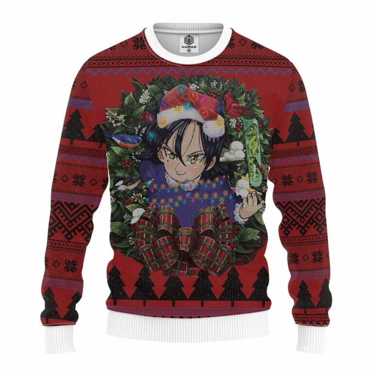 Merlin Seven Deadly Sins Mc Ugly Christmas Sweatshirt