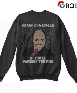Merry Christmas If Youll Pardon The Pun Moses Beacon Ugly Sweatshirts
