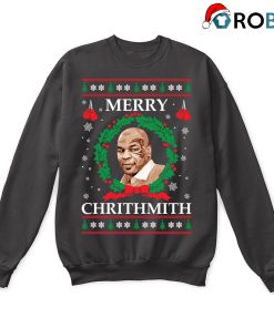 Merry Chrithmith Mike Tyson Boxing Ugly Christmas Sweatshirt