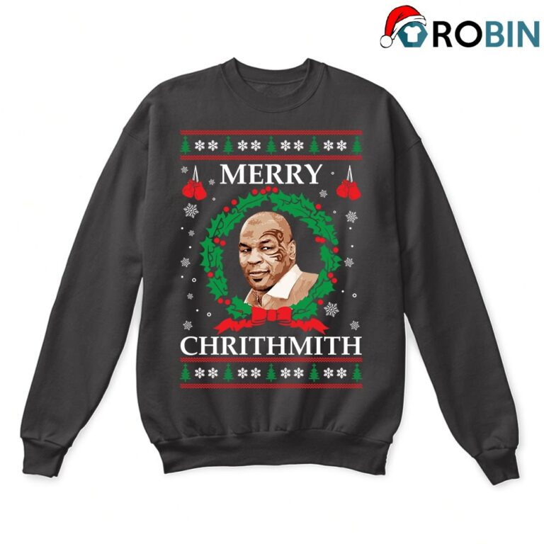 Merry Chrithmith Mike Tyson Boxing Ugly Christmas Sweatshirt