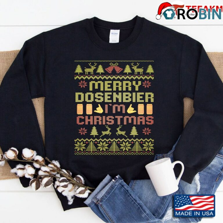 Merry Dosenbier Ugly Christmas Sweatshirt Award Sweatshirt