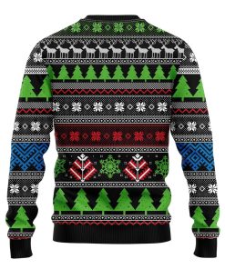 Merry Rick And Morty Ugly Christmas Sweatshirt