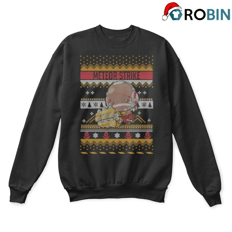 Meteor Strike Chibi Doomfist Christmas Ugly Sweatshirts