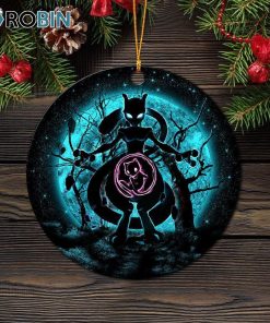 Mewtwo Moonlight Ornament – Christmas Decorations Mewtwo Moonlight Ornament – Christmas Decorations